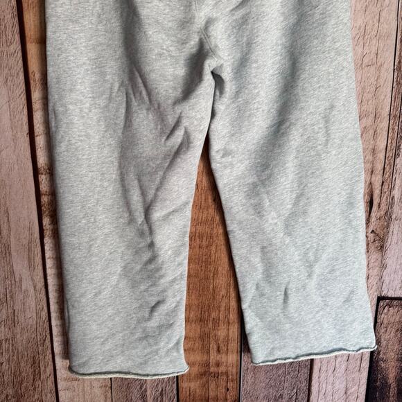 Frank & Eileen Sweatpants Catherine 24" Favorite Gray Cropped Raw Hem Size L - Picture 6 of 9